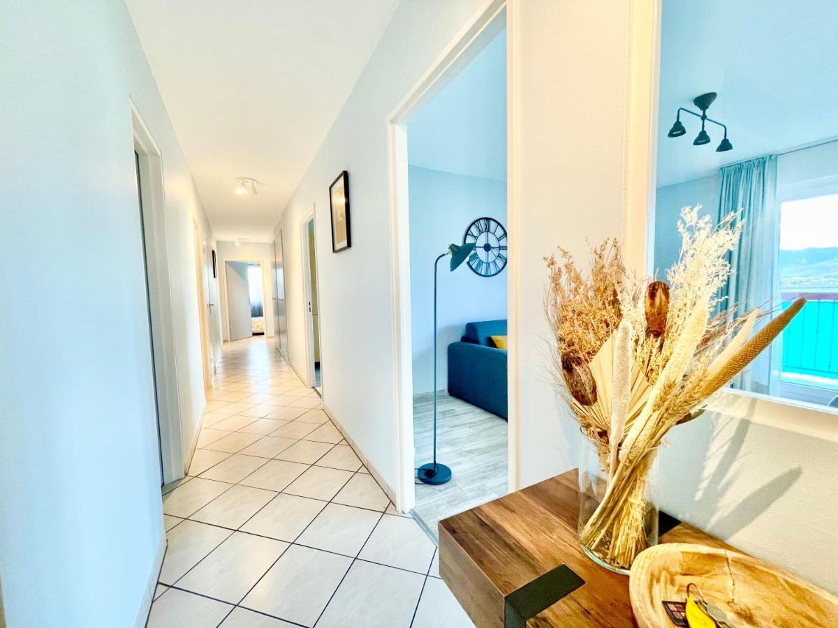 Colmar - La Cigogne - Balcon - Vue Degagee - Netflix - Wifi Fibre - Parking Gratuit - Quartier Populaire Lägenhet Exteriör bild